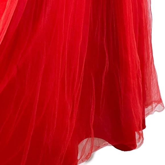 Girl’s Red Formal Dress - Picture 11 of 12